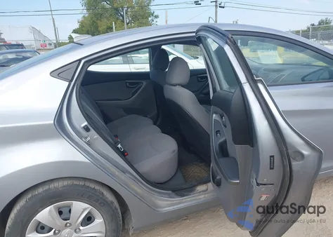 2016 Hyundai Elantra Se from USA, damaged, VIN 5NPDH4AE1GH729181